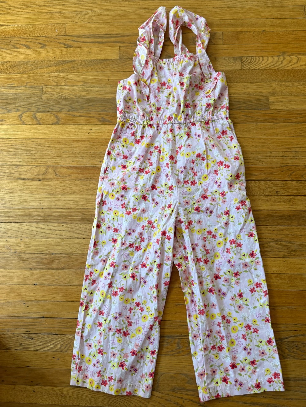 NWOT Tea Collection Floral Jumpsuit